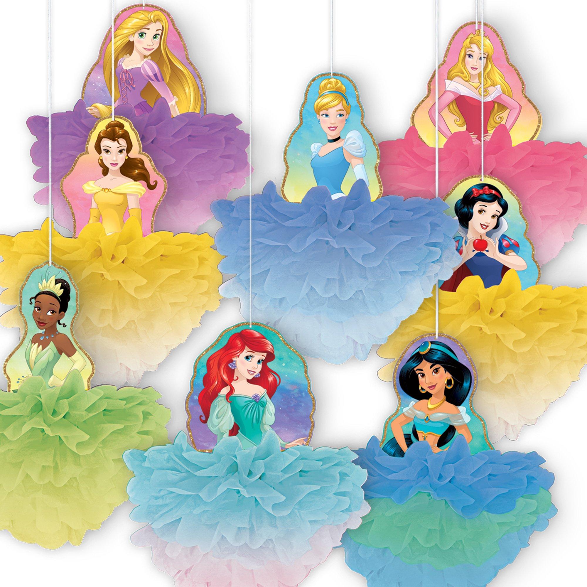 Disney Once Upon a Time Tissue Pom Poms 8ct - Image 2