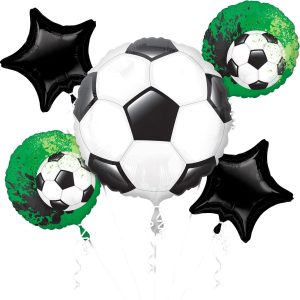 Goal Getter Foil Balloon Bouquet. 5pc