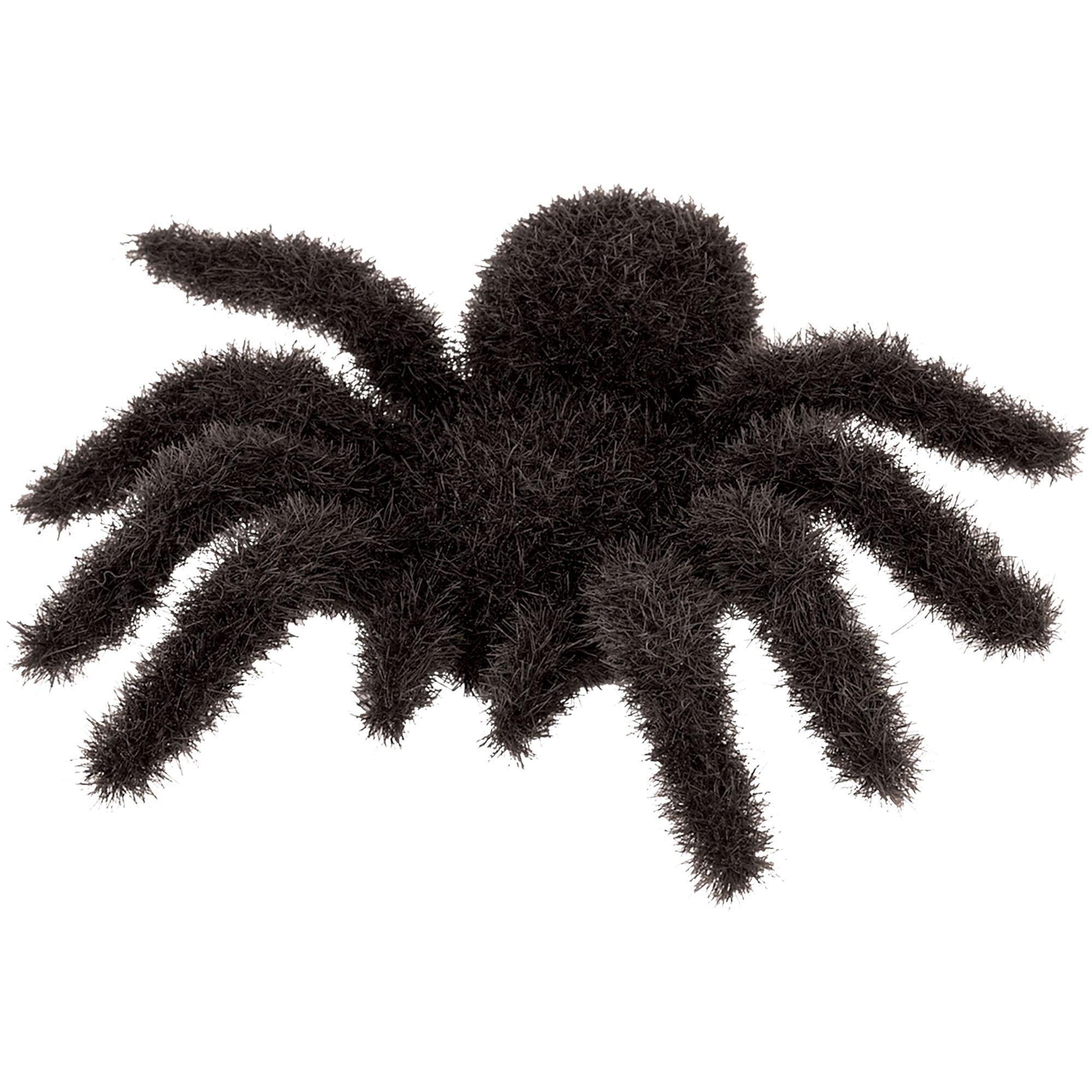 Black Fuzzy Spiders 6ct - Image 3