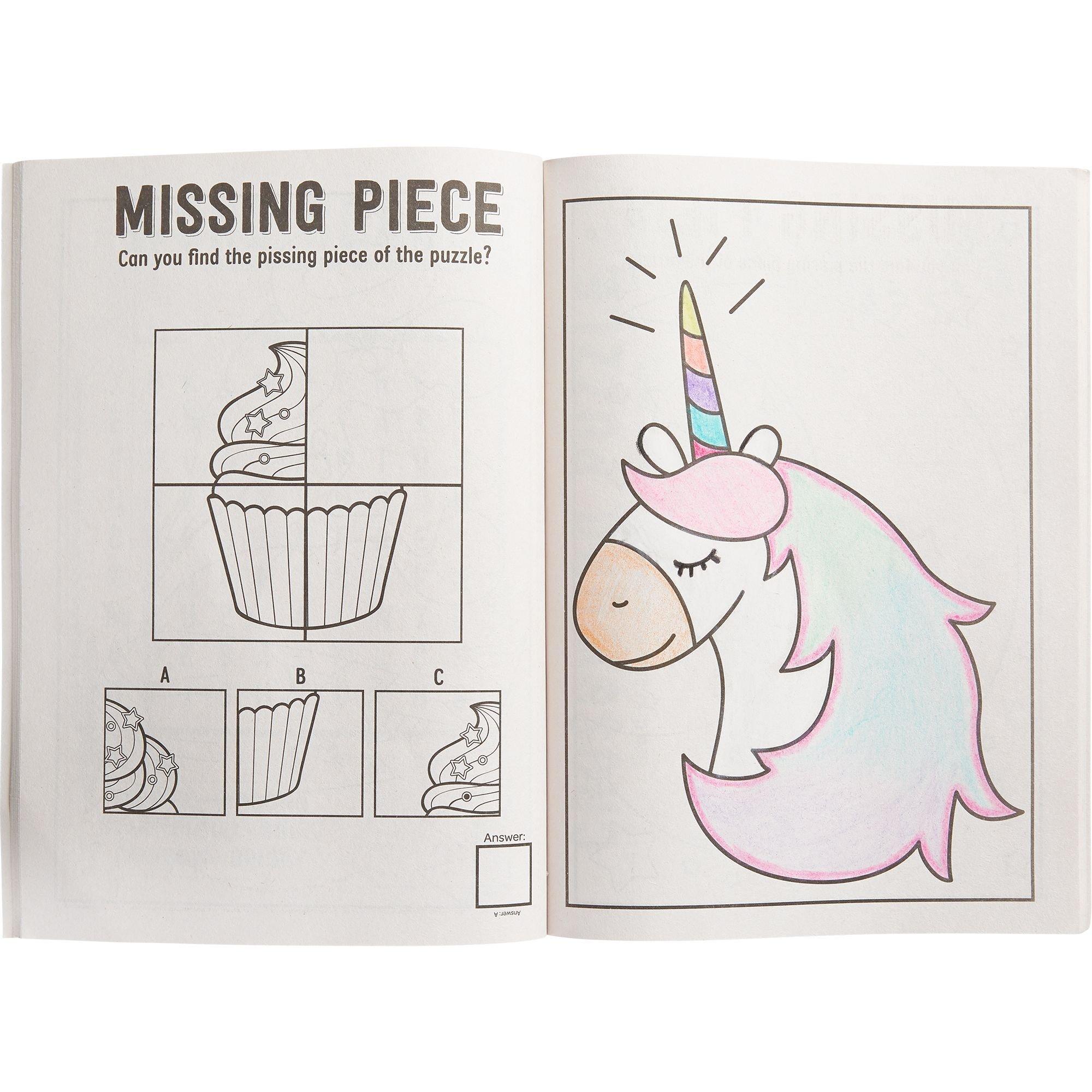 Unicorn Coloring & Activity Book - Image 2