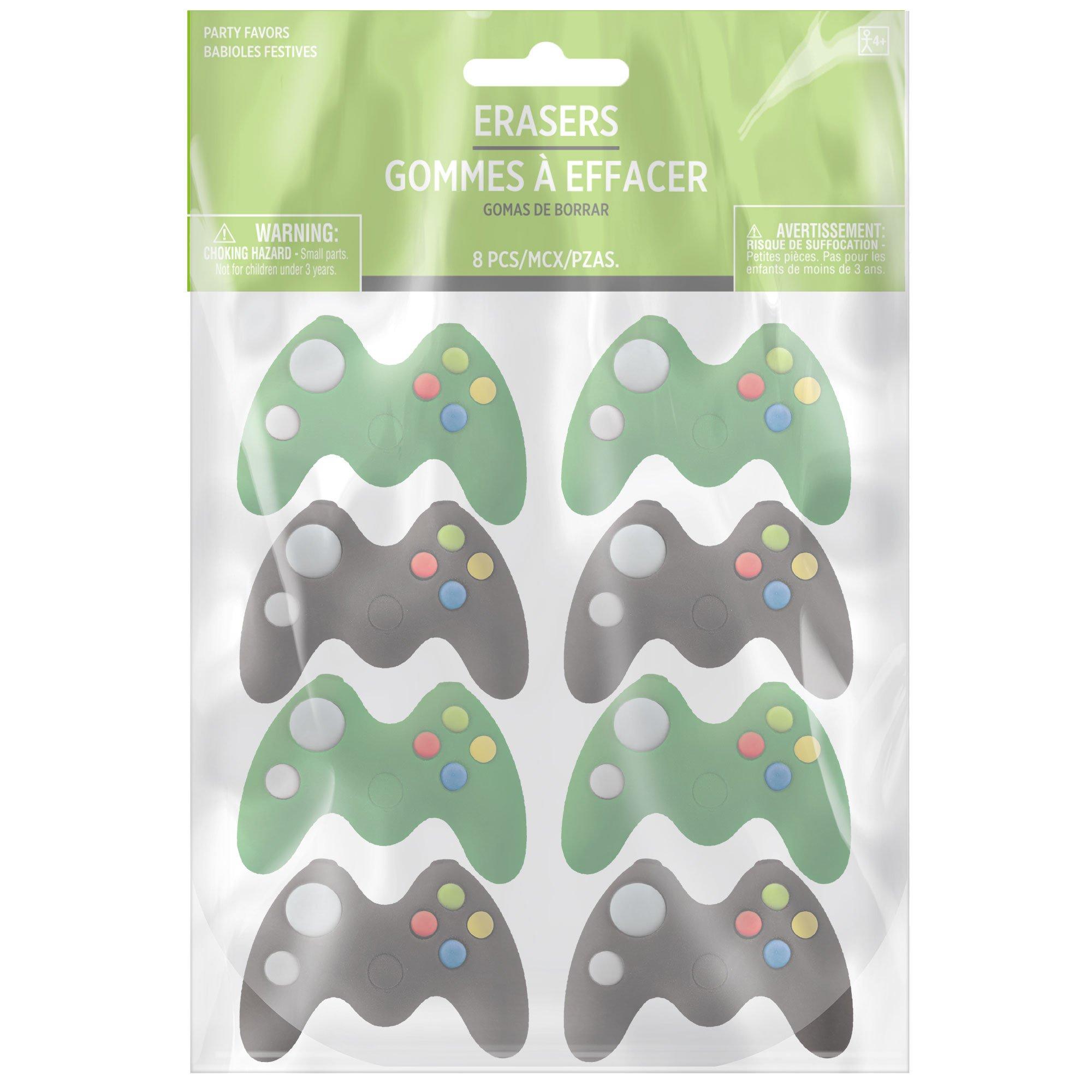 Level Up Game Controller Erasers 8ct - Image 4
