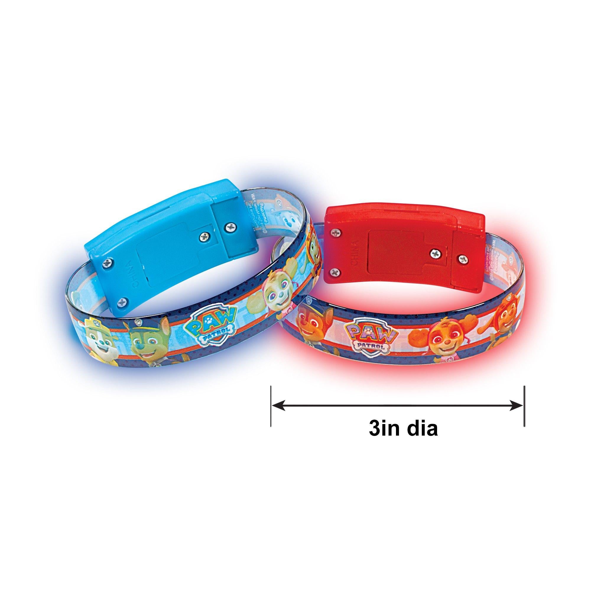 Light-Up PAW Patrol Adventures Bracelets 4ct - Image 3