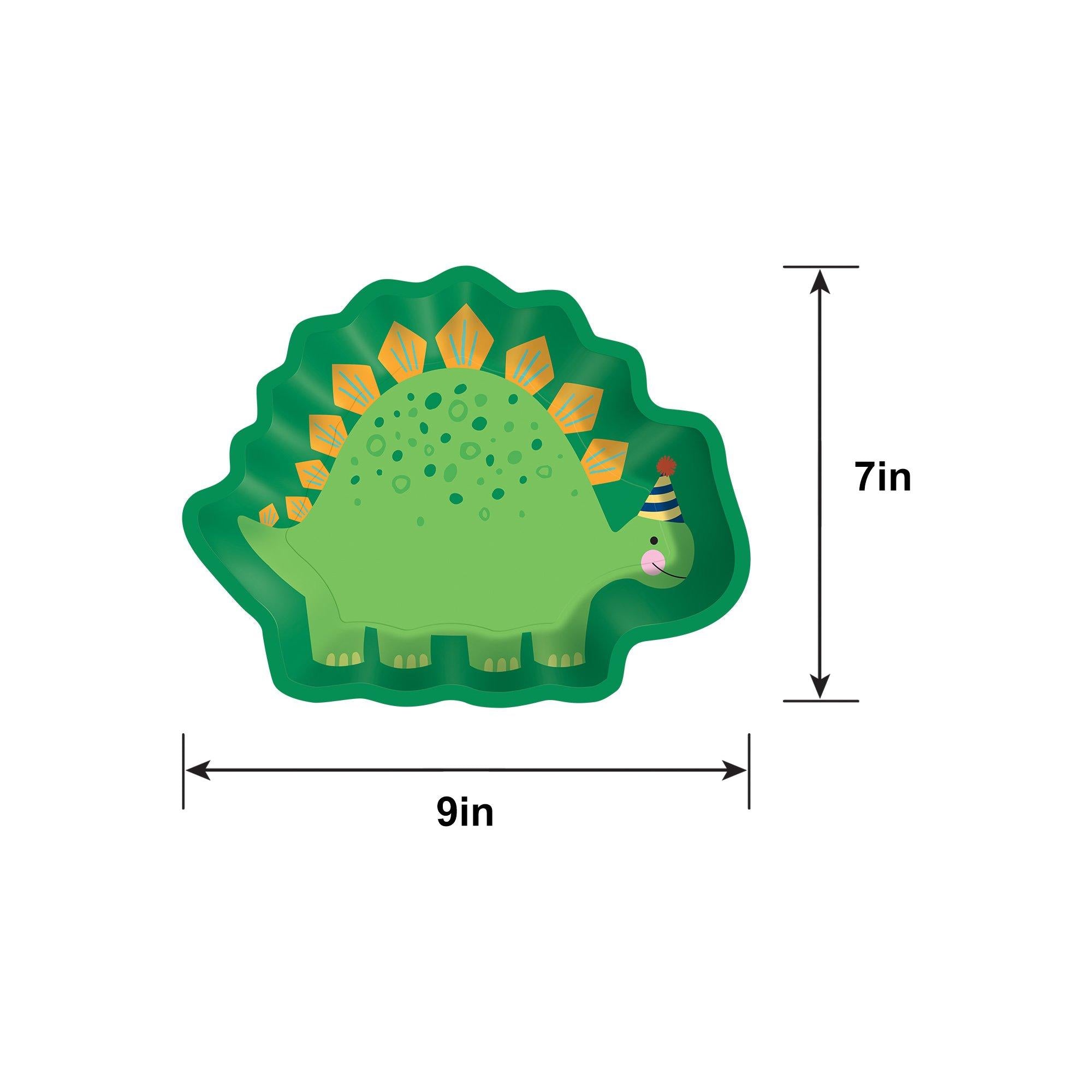 Dino-Mite Dinosaur Lunch Plates 8ct - Image 3