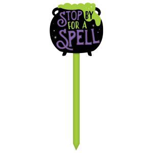 Cauldron Spell Yard Stake