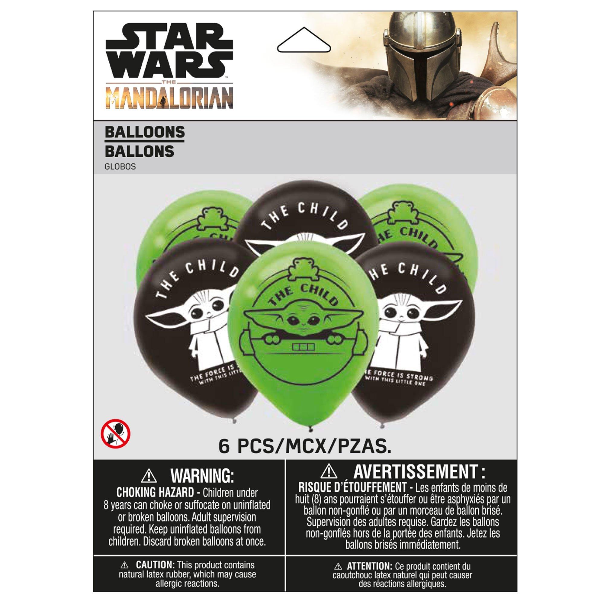 6ct. 12in. The Child Balloons - The Mandalorian - Image 3