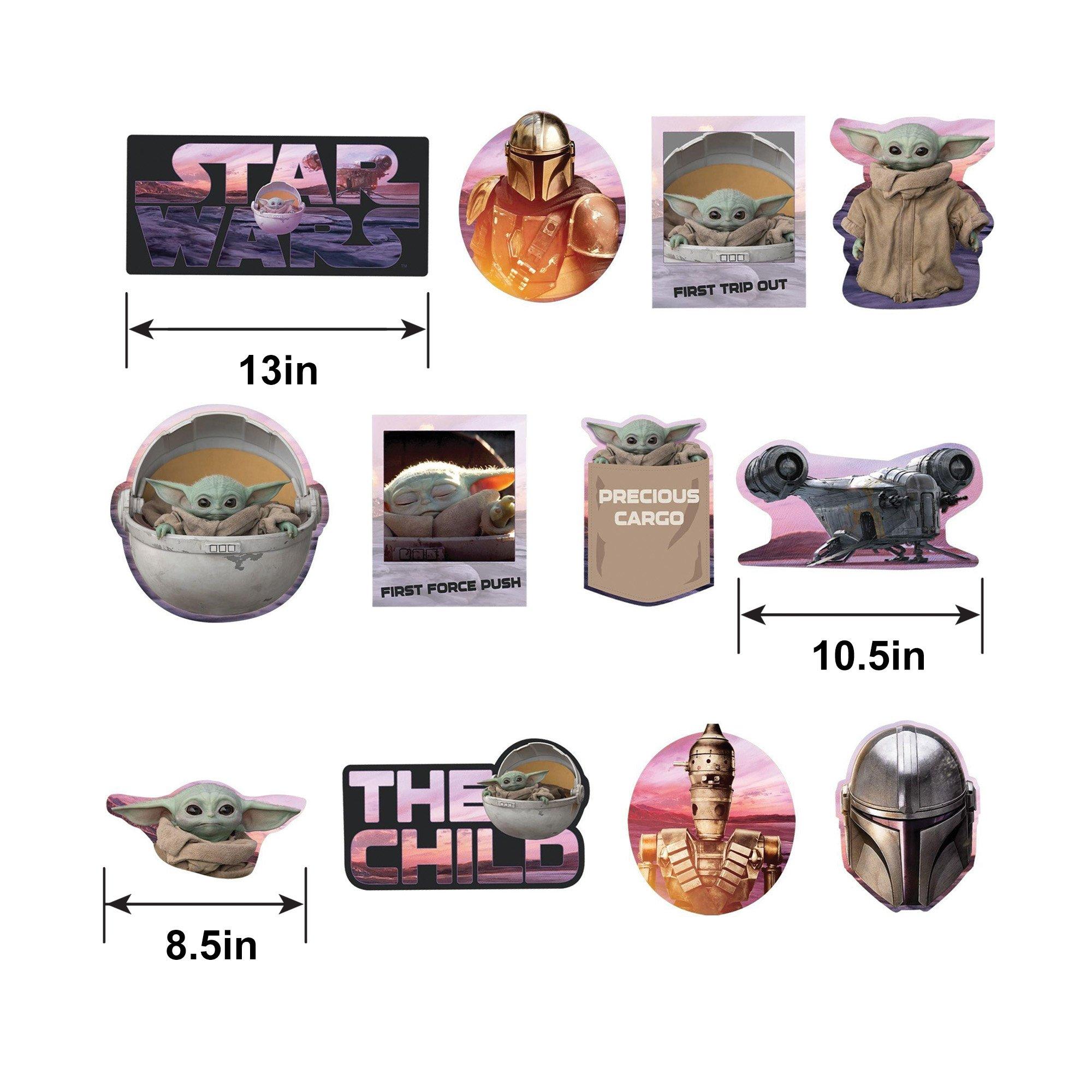 The Child Cutouts 12ct - The Mandalorian - Image 2