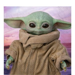 The Child Lunch Napkins 16ct - The Mandalorian