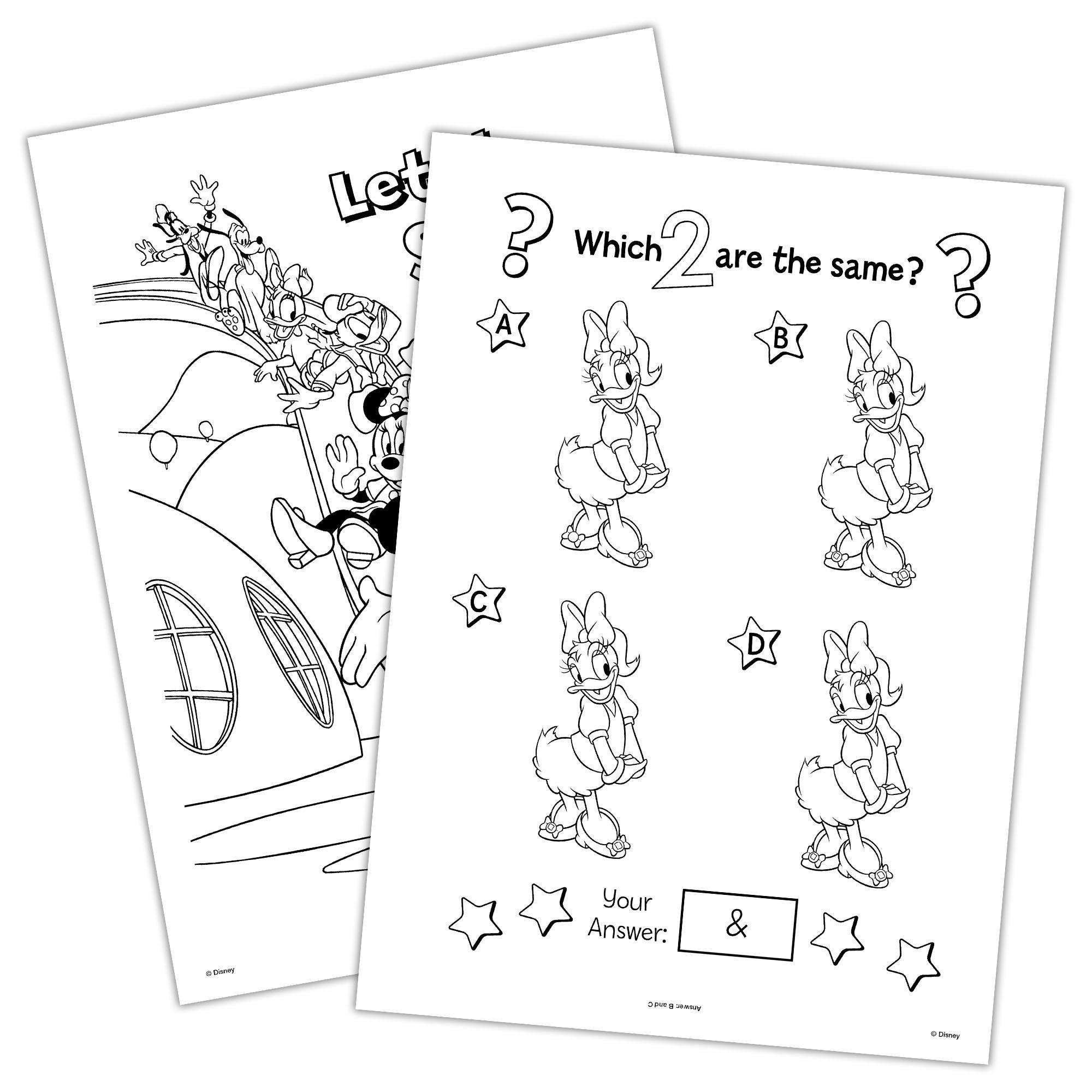 Mickey Mouse Jumbo Coloring & Activity Book - Image 2