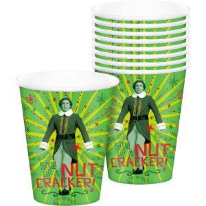 Elf Paper Cups. 16oz. 8ct