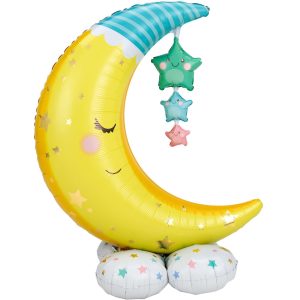AirLoonz Moon & Stars Balloon. 55in