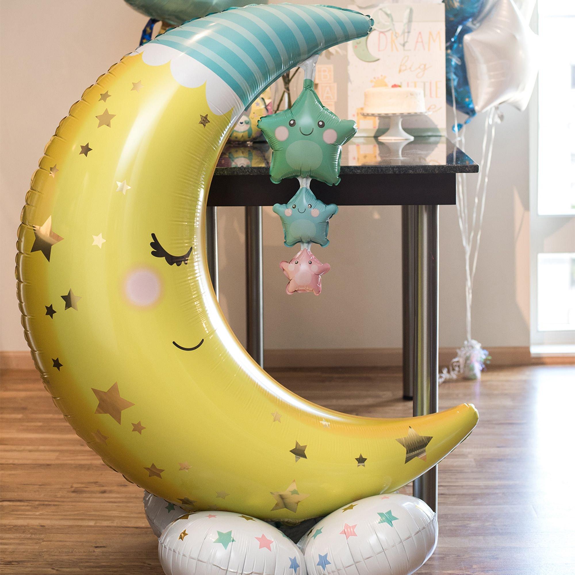 AirLoonz Moon & Stars Balloon. 55in - Image 2