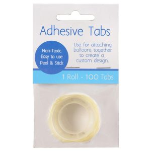 Adhesive Balloons Tabs. 0.5in. 100pc