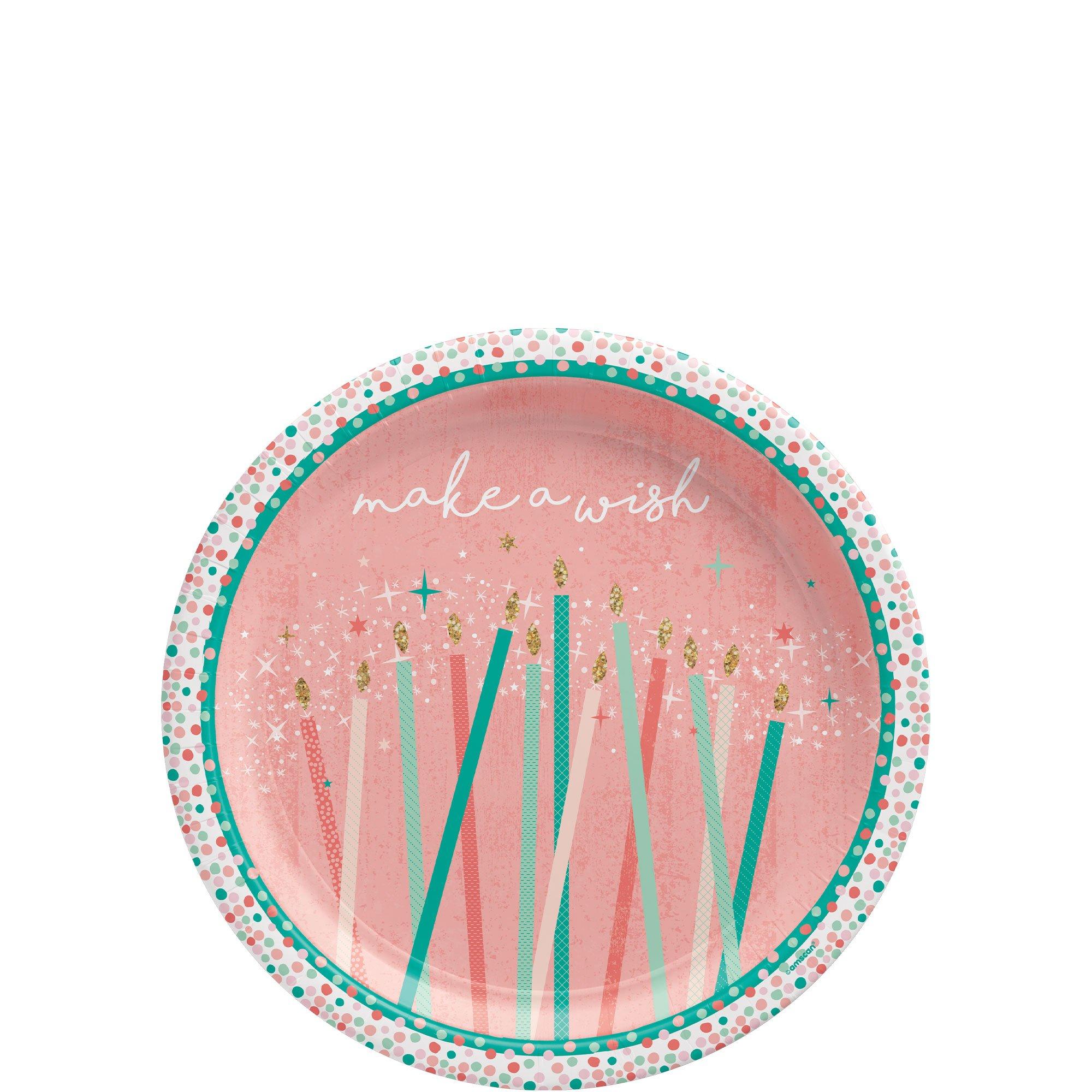 Happy Cake Day Dessert Plates. 7in. 8ct
