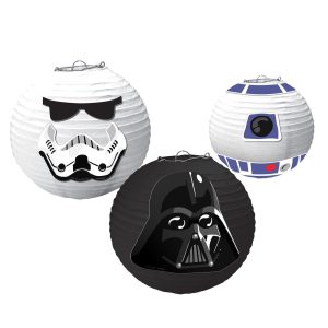 Star Wars Galaxy of Adventures Paper Lanterns. 3ct