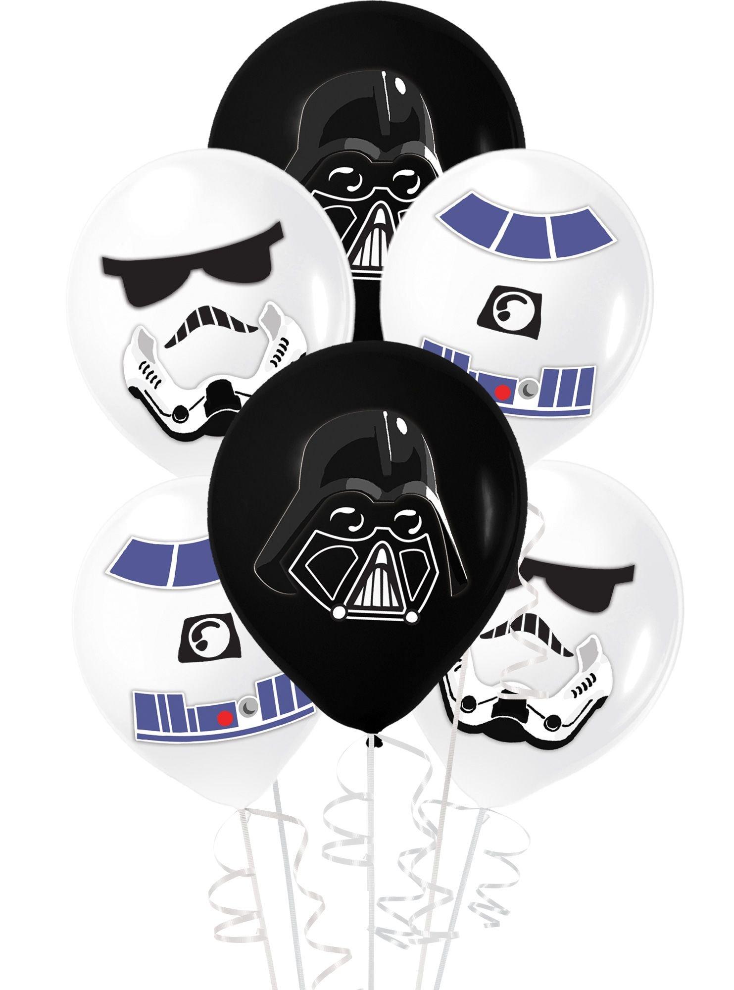 6ct. 12in. Star Wars Galaxy of Adventures Latex Balloon Decorating Kit