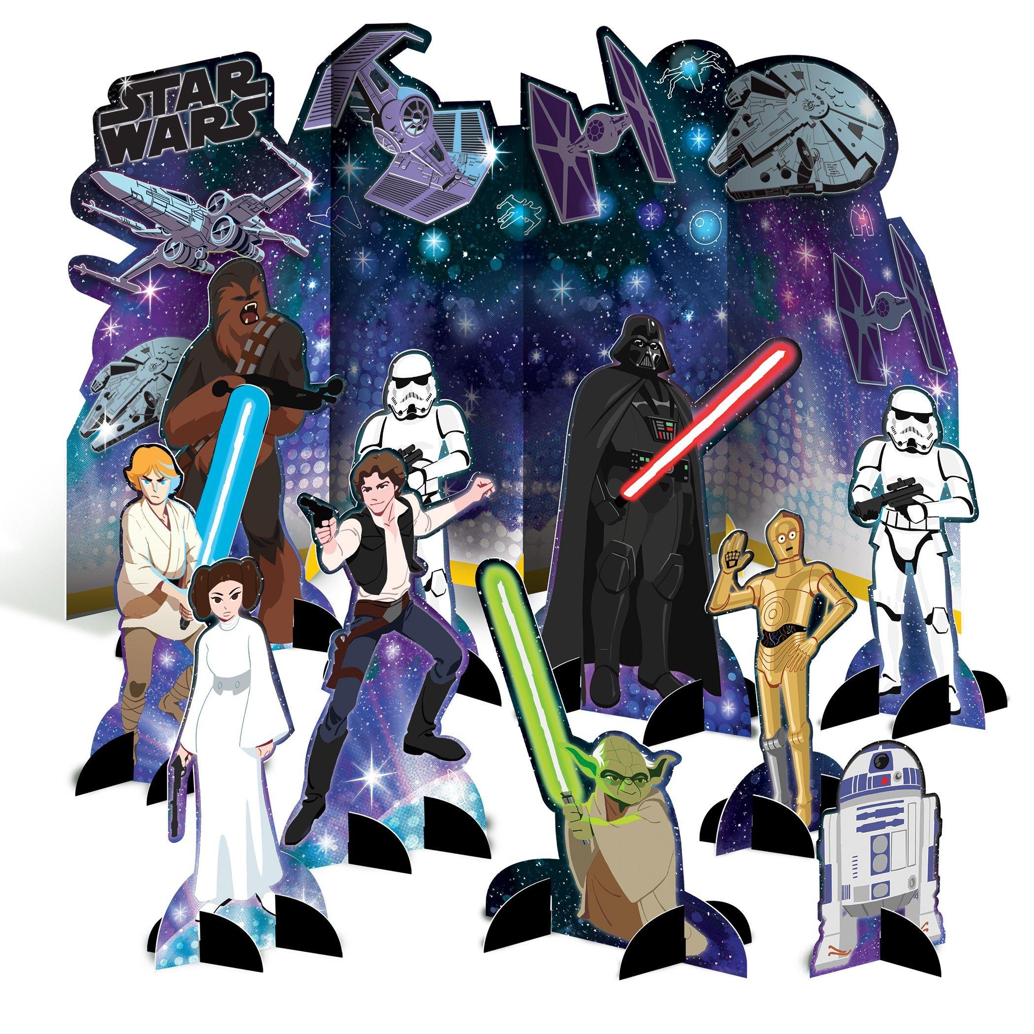 Star Wars Galaxy of Adventures Table Decorating Kit. 11pc