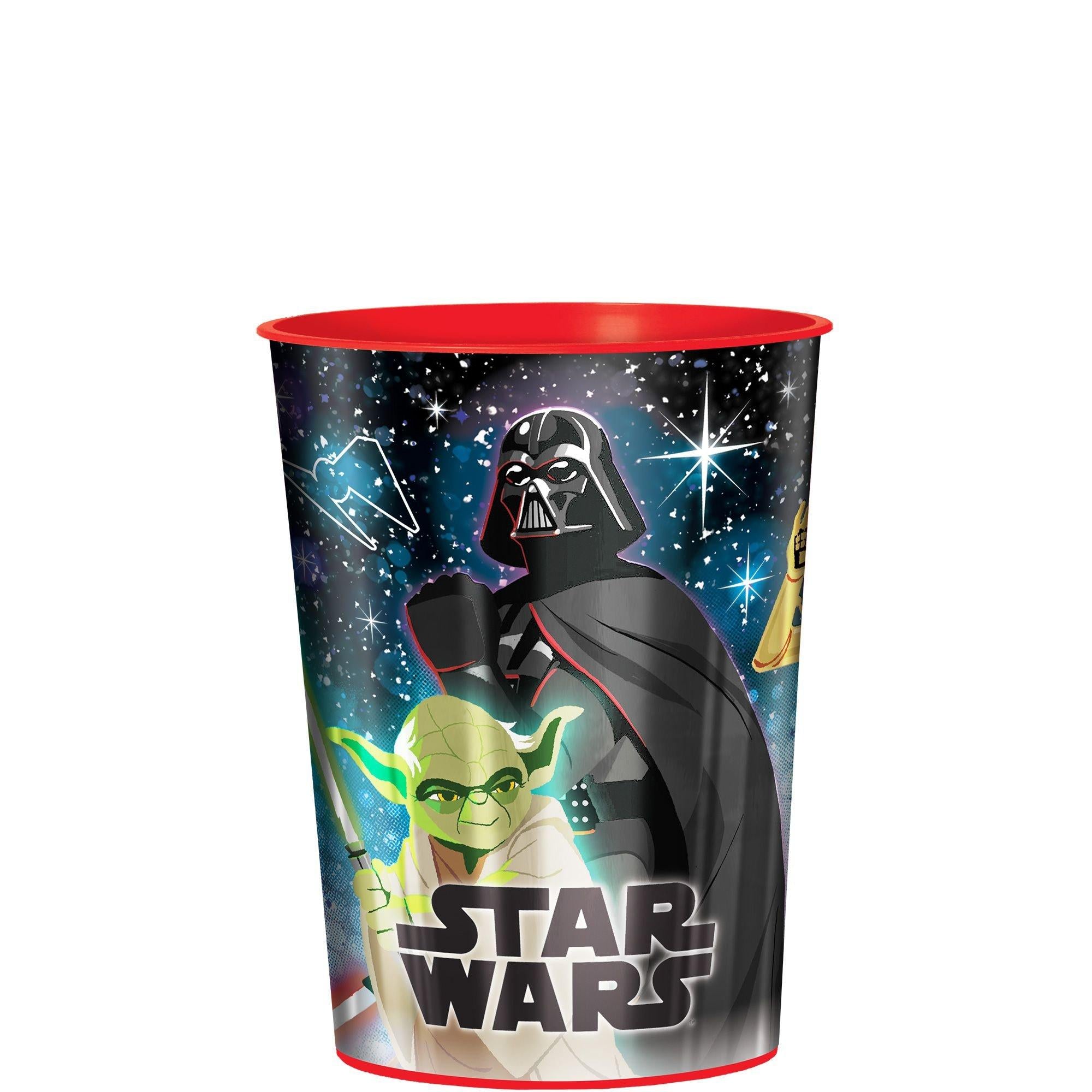 Metallic Star Wars Galaxy of Adventures Plastic Favor Cup. 16oz - Image 2