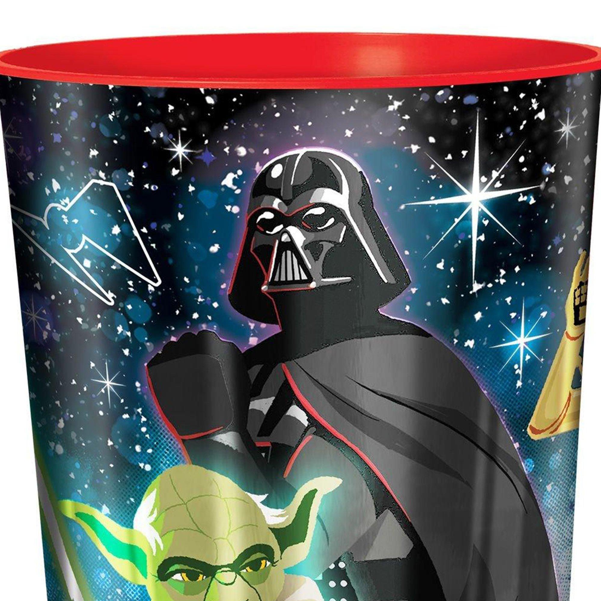 Metallic Star Wars Galaxy of Adventures Plastic Favor Cup. 16oz - Image 3