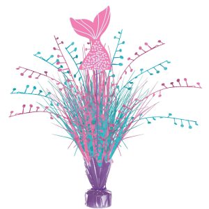 Iridescent Shimmering Mermaids Spray Centerpiece. 18in