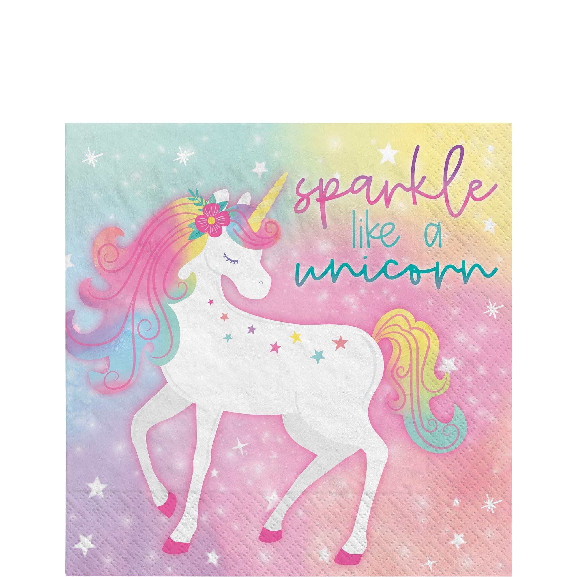 Unicorn Party Supplies Kit - Image 3