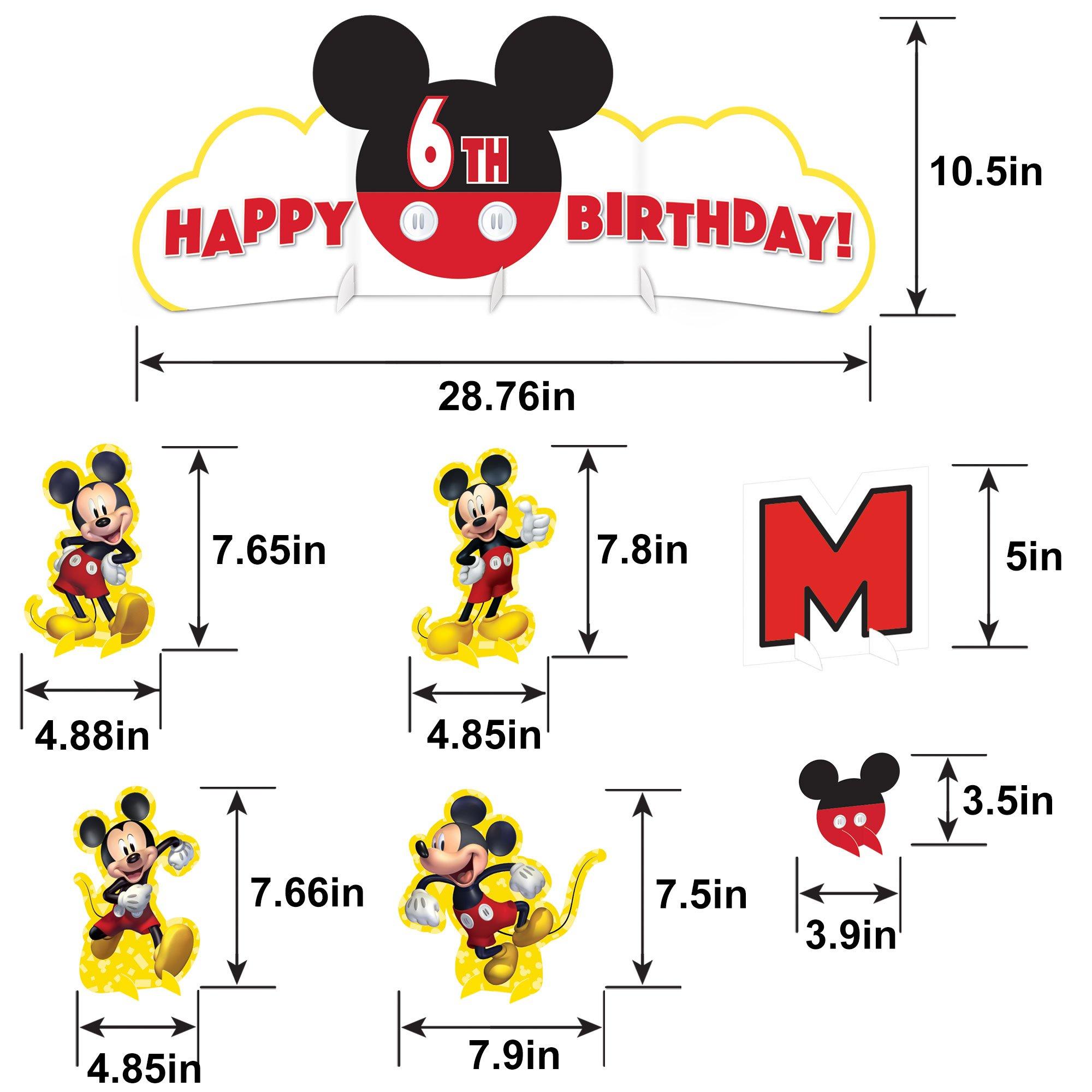 Mickey Mouse Party Kit for 8 Guests - Image 16