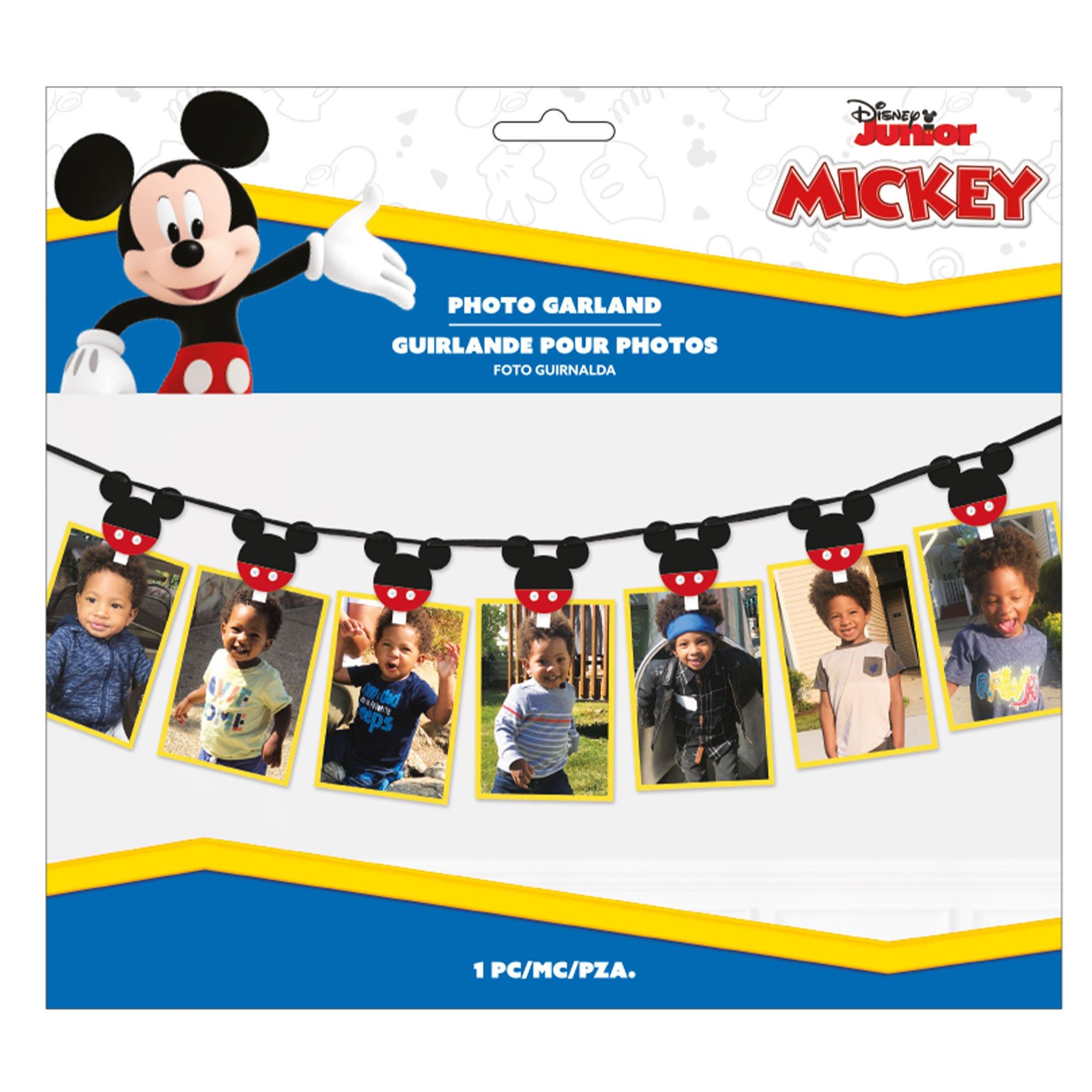 Mickey Mouse Forever 13-Picture Photo Garland Kit. 12ft. 42pc - Image 3