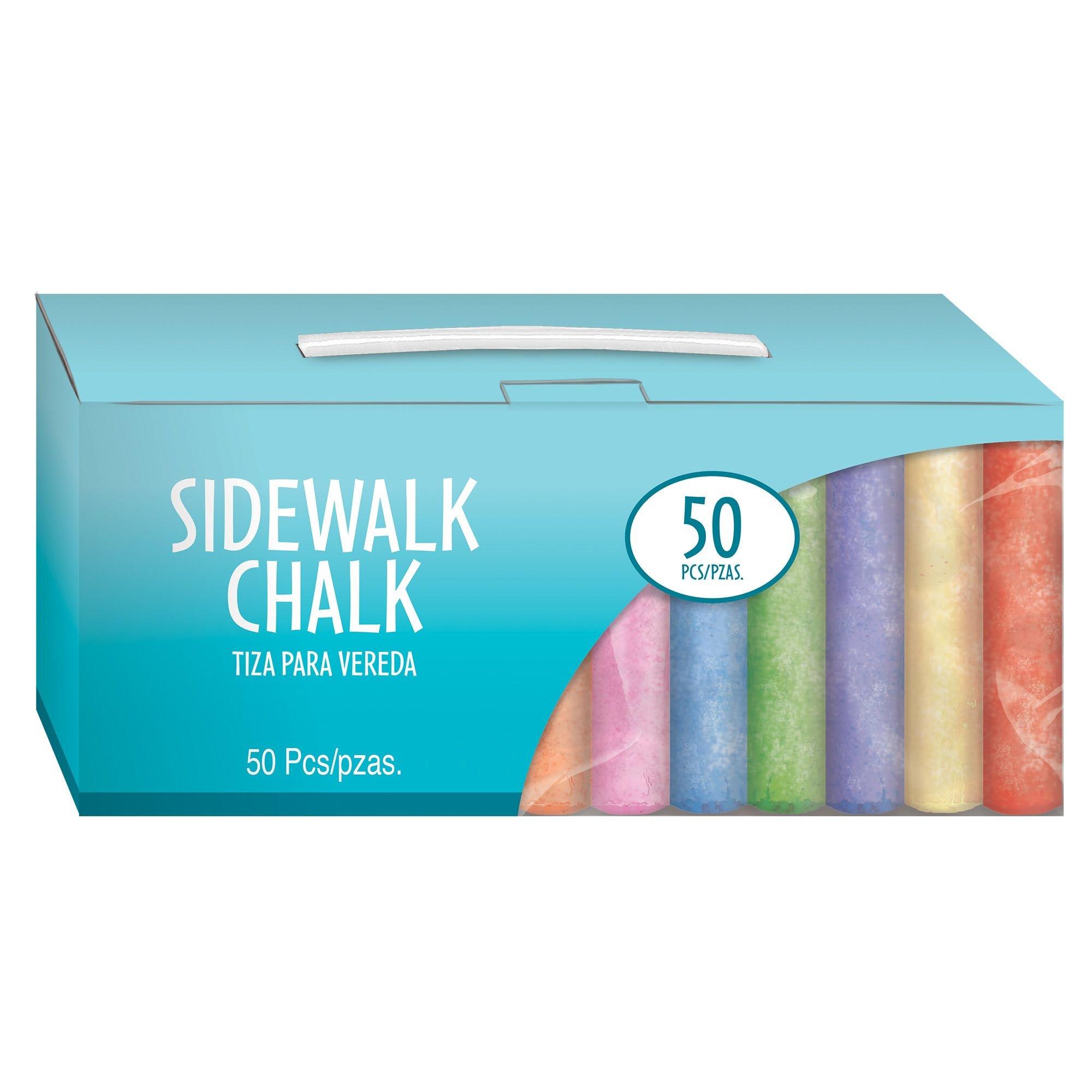 Assorted Color Sidewalk Chalk. 50pc