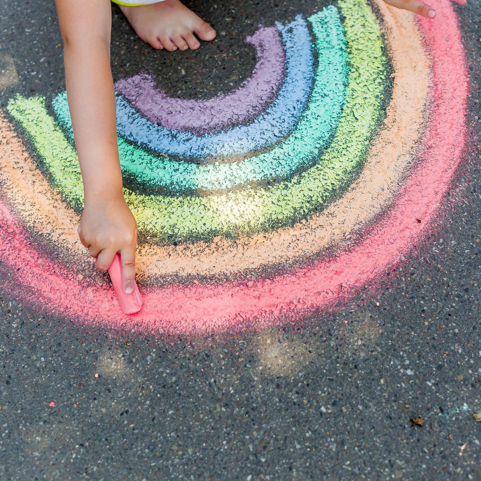 Assorted Color Sidewalk Chalk. 50pc - Image 2