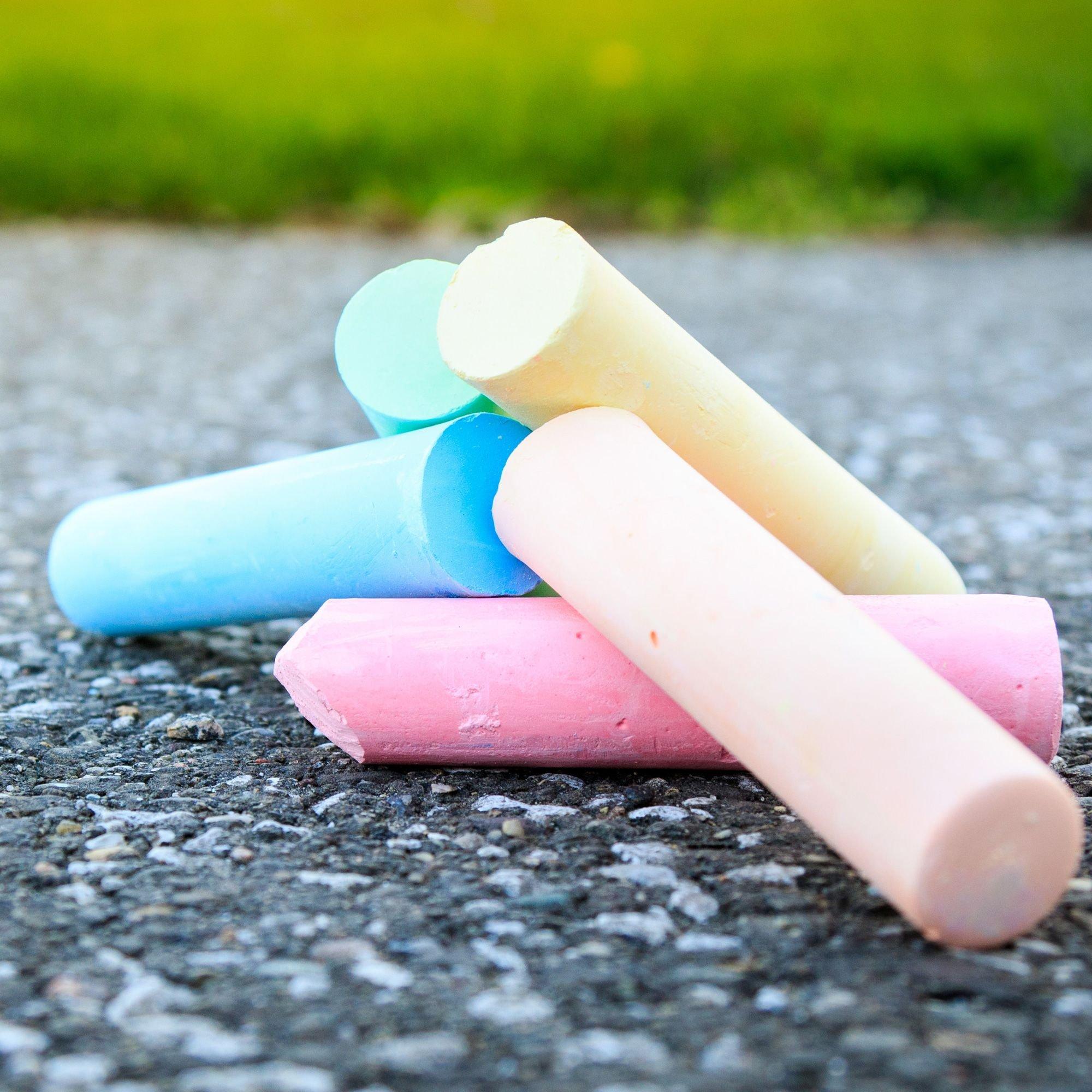 Assorted Color Sidewalk Chalk. 50pc - Image 3