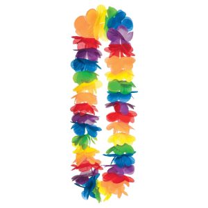 Multicolor Lei. 40in