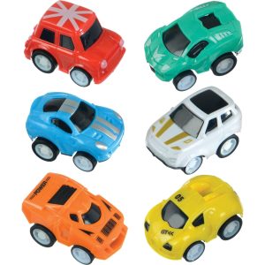 Race Cars 12ct – Colorful Mini Toy Cars Party Favors