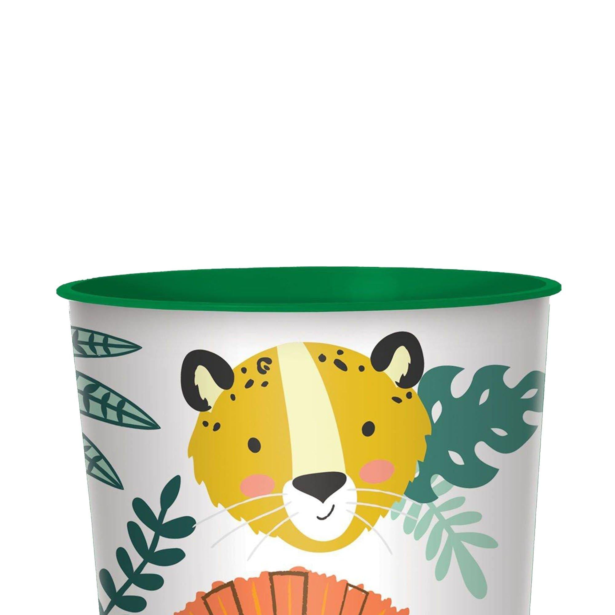 Get Wild Jungle Plastic Favor Cup. 16oz - Image 3