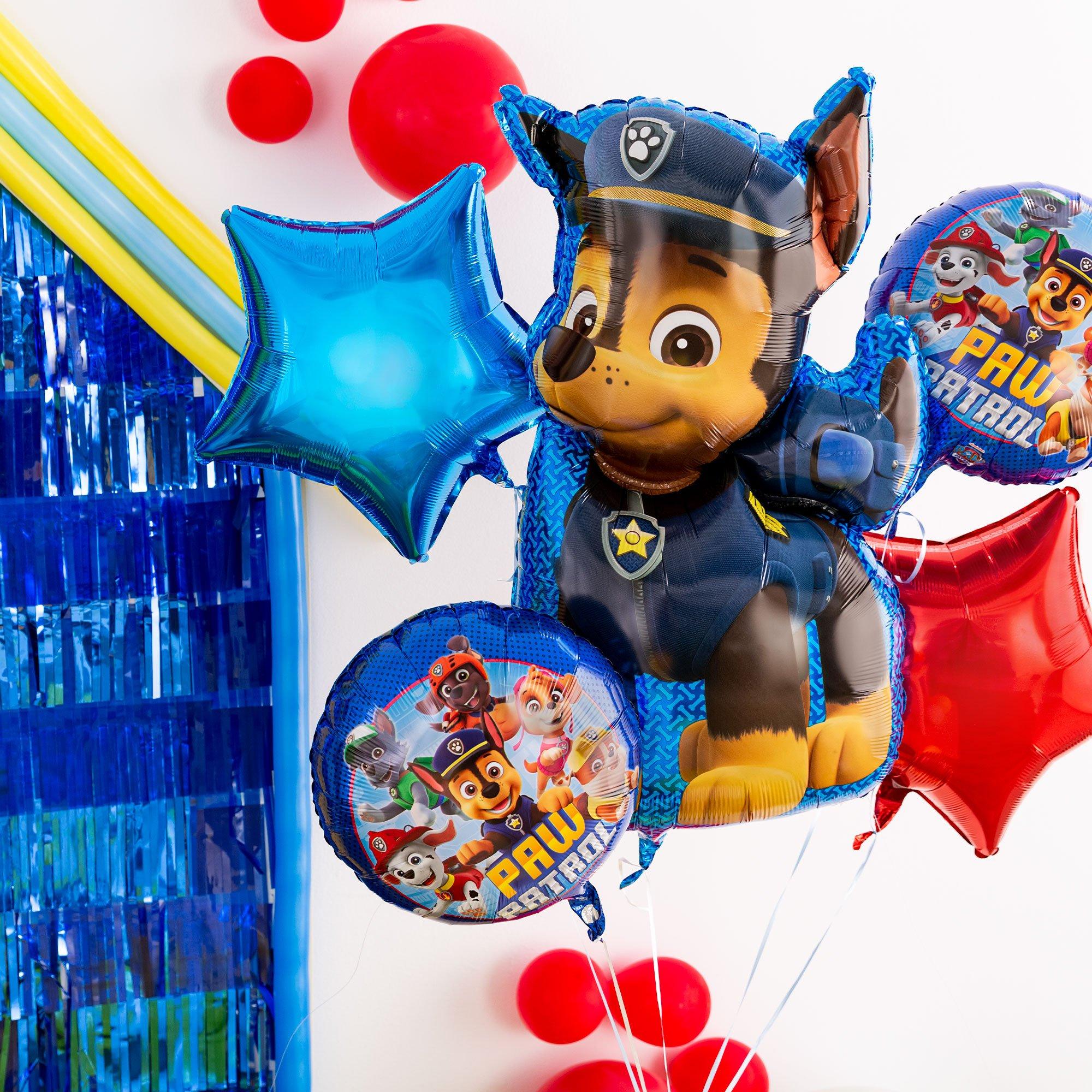 Chase Foil Balloon Bouquet. 5pc - PAW Patrol - Image 3