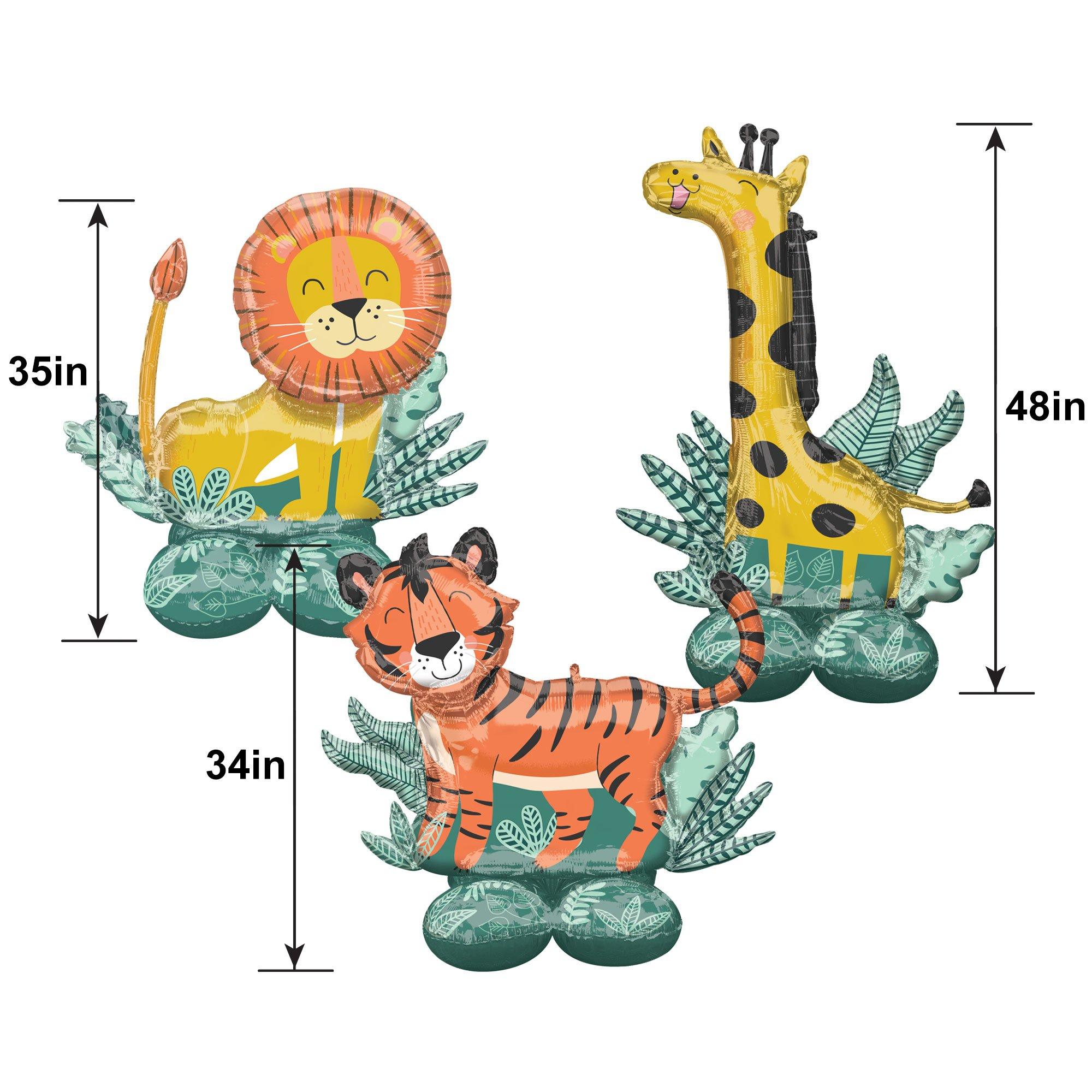 AirLoonz Get Wild Foil Balloon Set. 3pc - Image 5