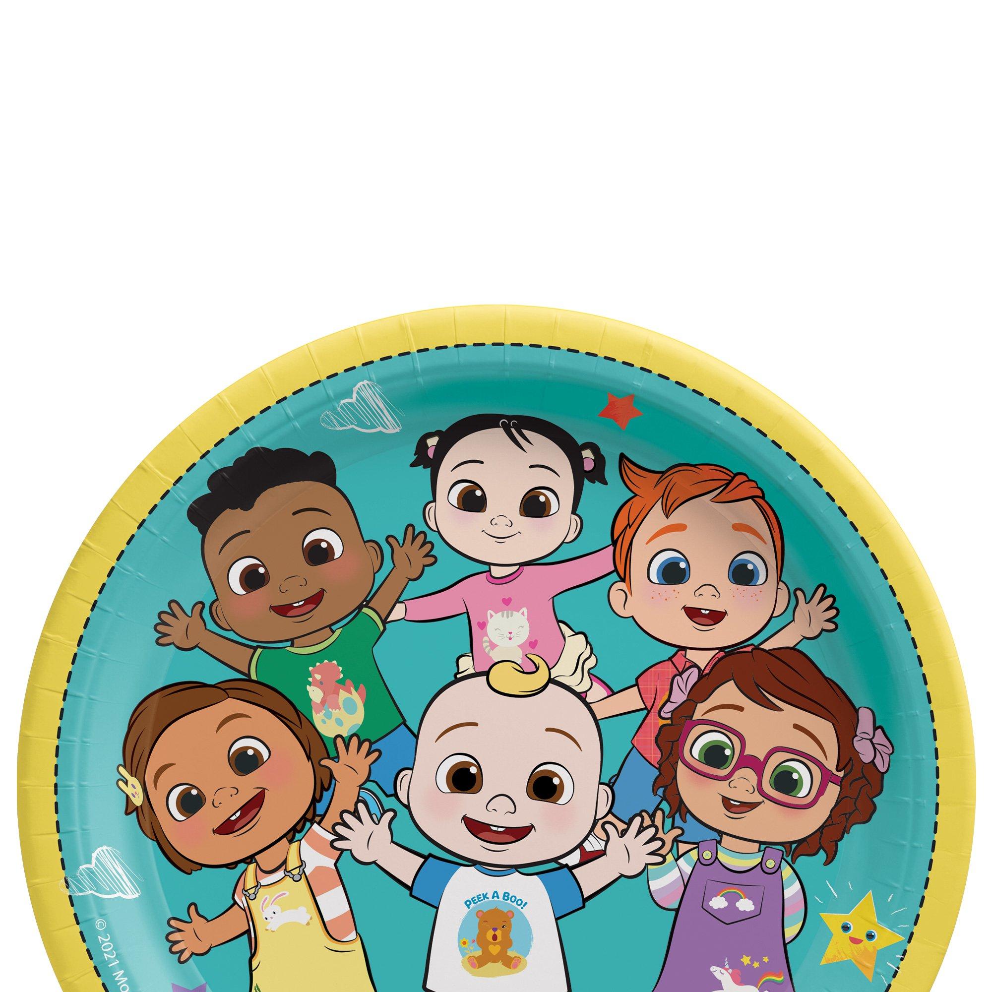 CoComelon Paper Lunch Plates. 9in. 8ct - Image 3