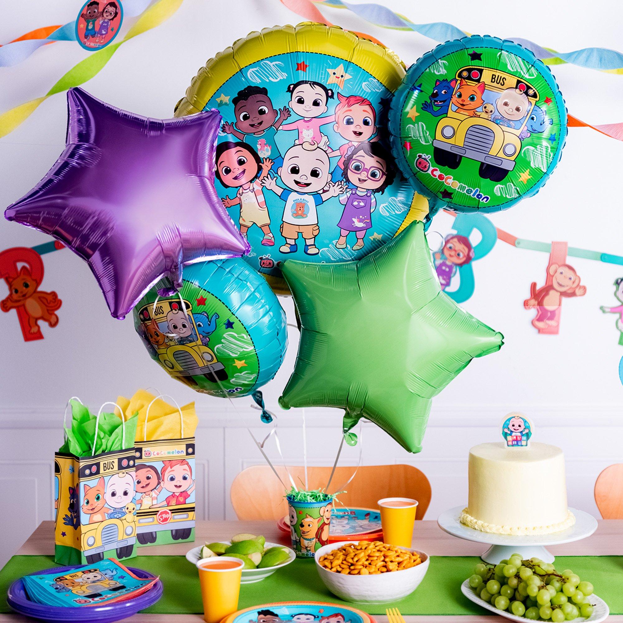 CoComelon Foil Balloon Bouquet. 5pc - Image 2