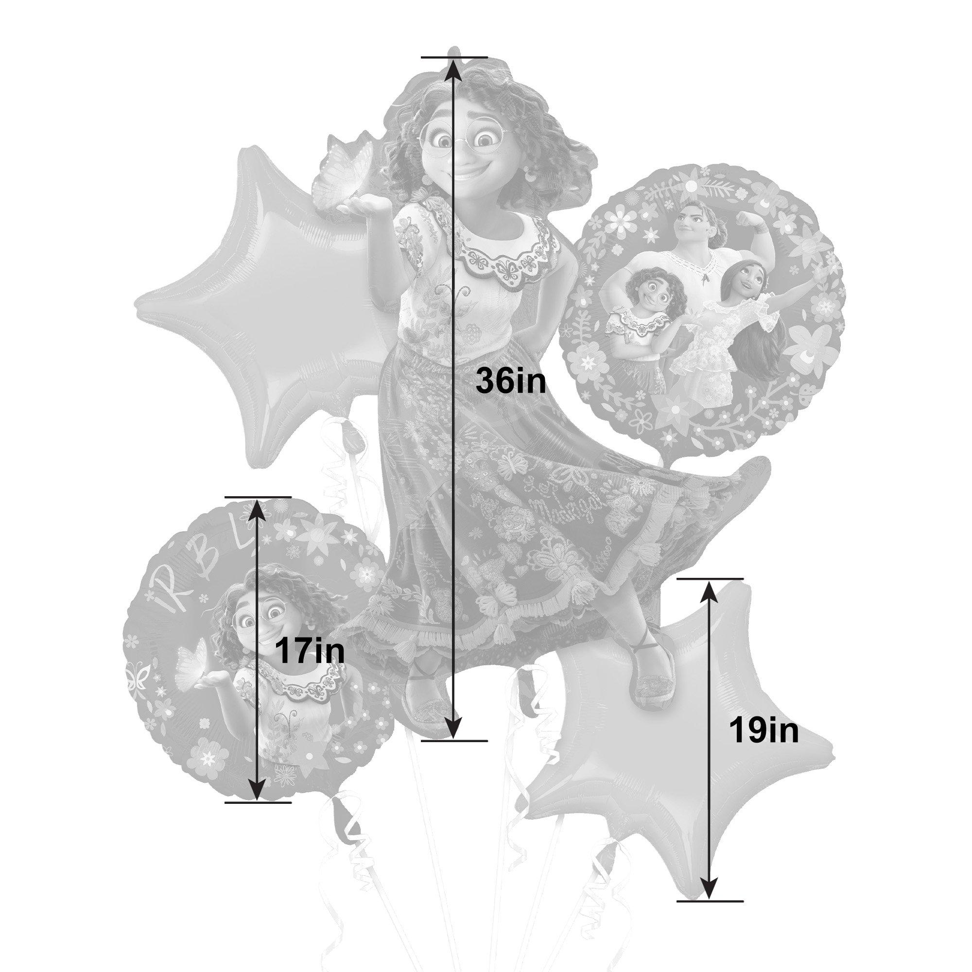 Encanto Foil Balloon Bouquet. 5pc - Image 2