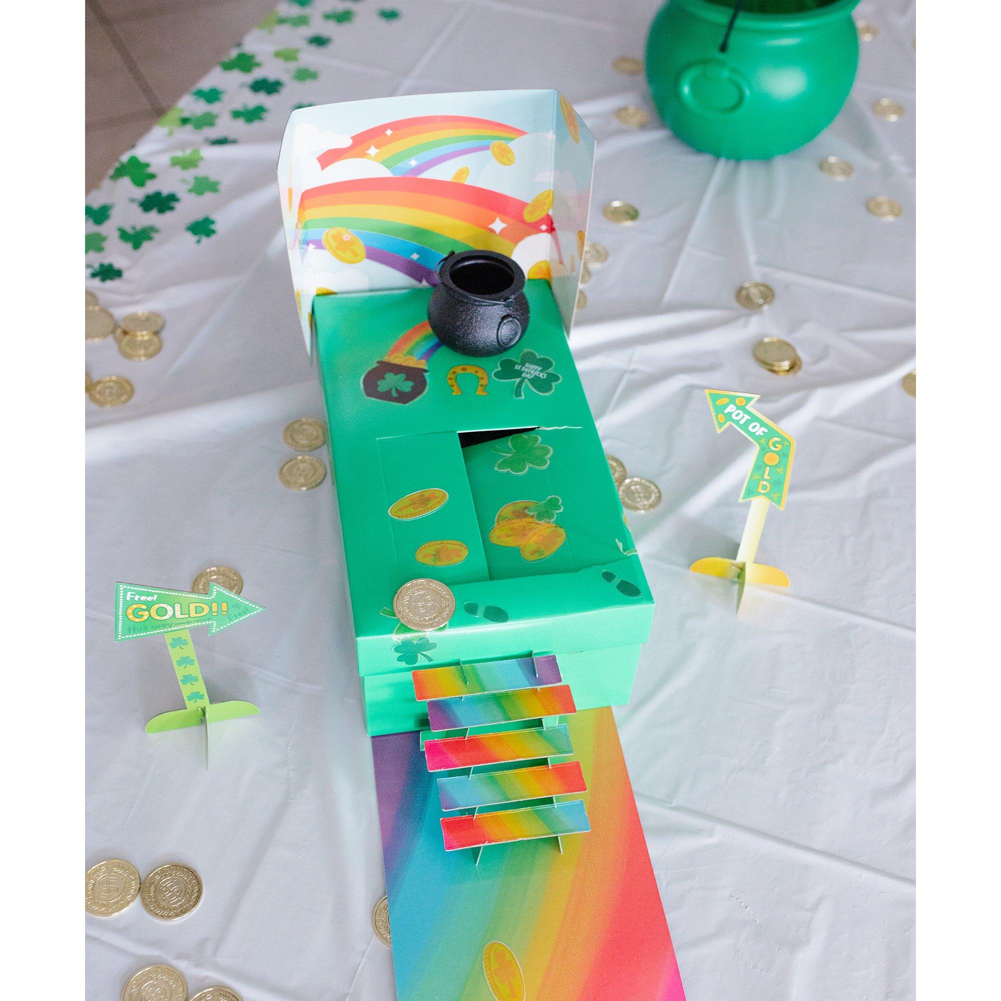 St. Patrick's Day Cardstock & Plastic Leprechaun Trap Kit. 20pc - Image 4