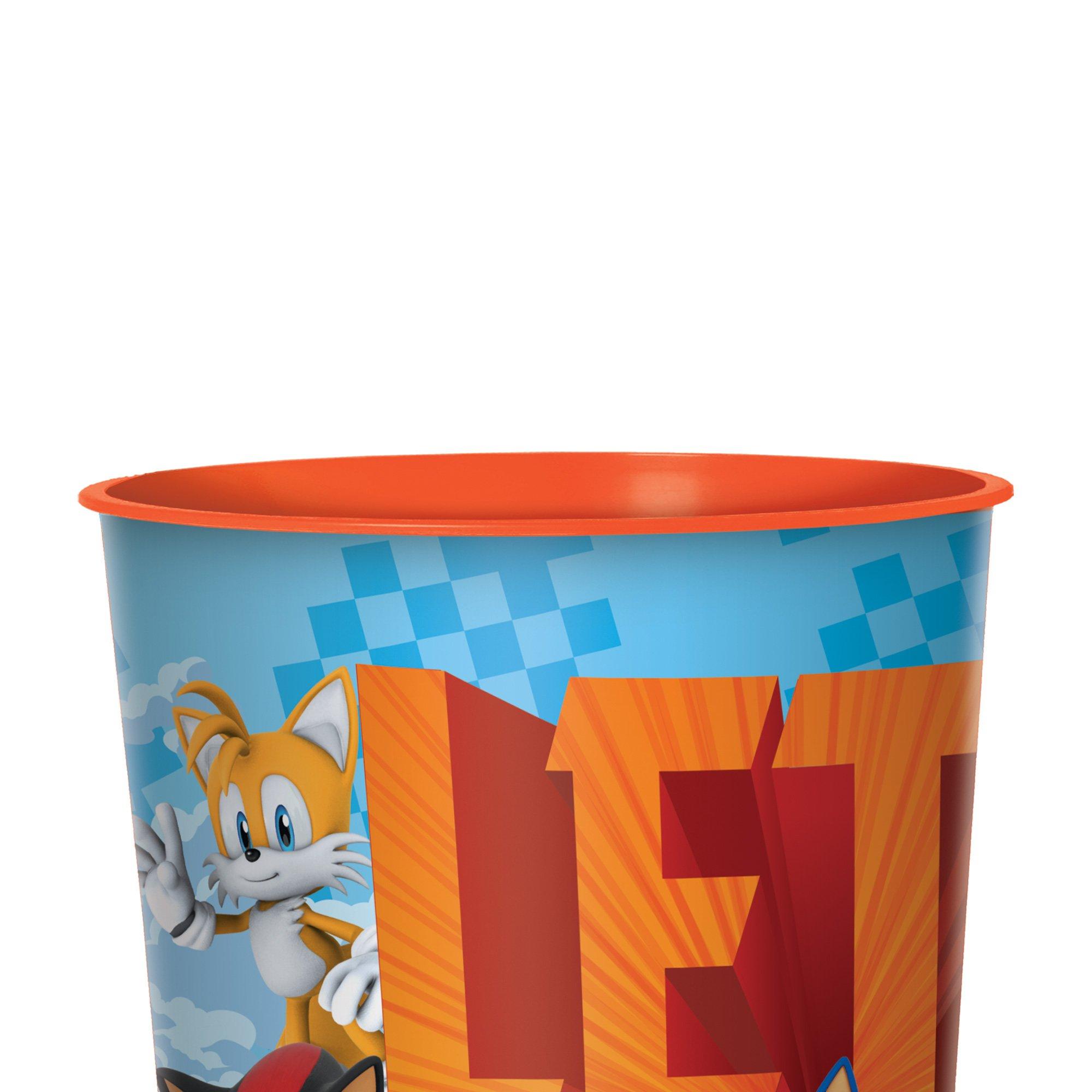 Sonic the Hedgehog Plastic Favor Cup. 16oz - Image 3