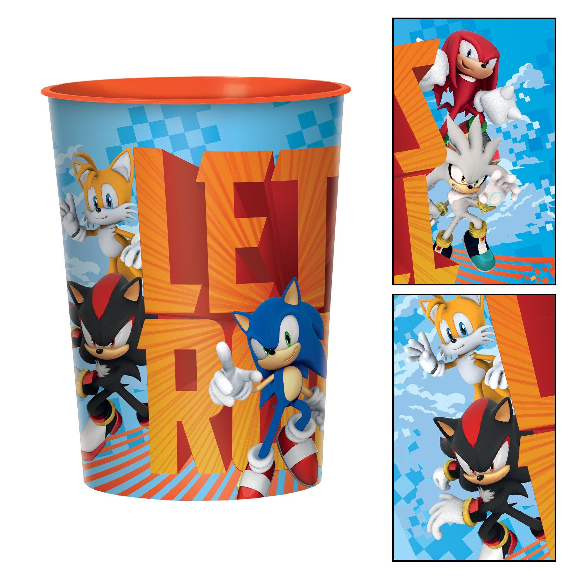 Sonic the Hedgehog Plastic Favor Cup. 16oz