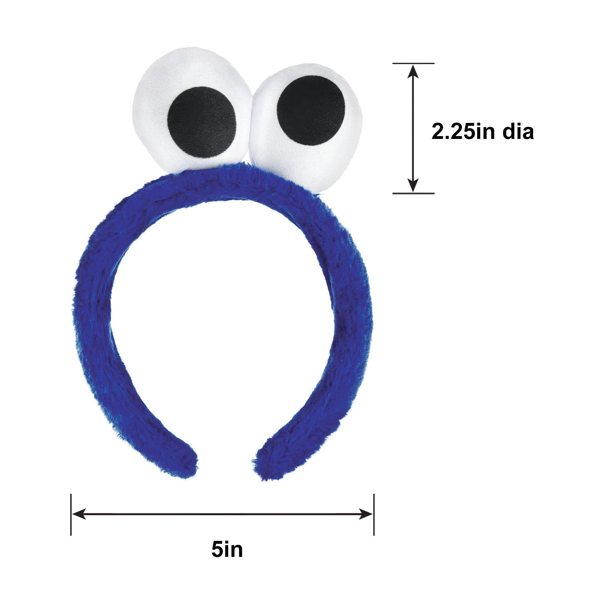 Kids' Cookie Monster Plush Headband - Everyday Sesame Street - Image 3