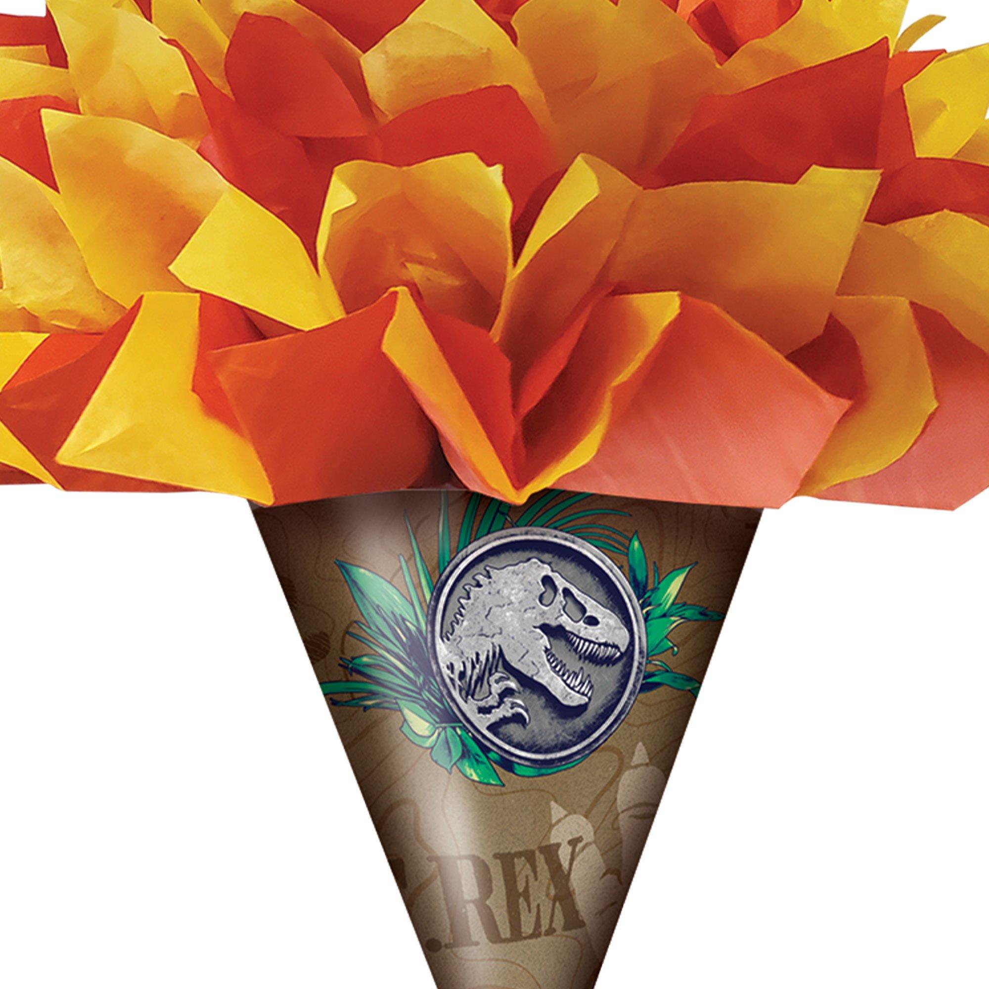 Jurassic World Tissue Paper & Cardstock Torch Pom Poms. 3ct - Image 2