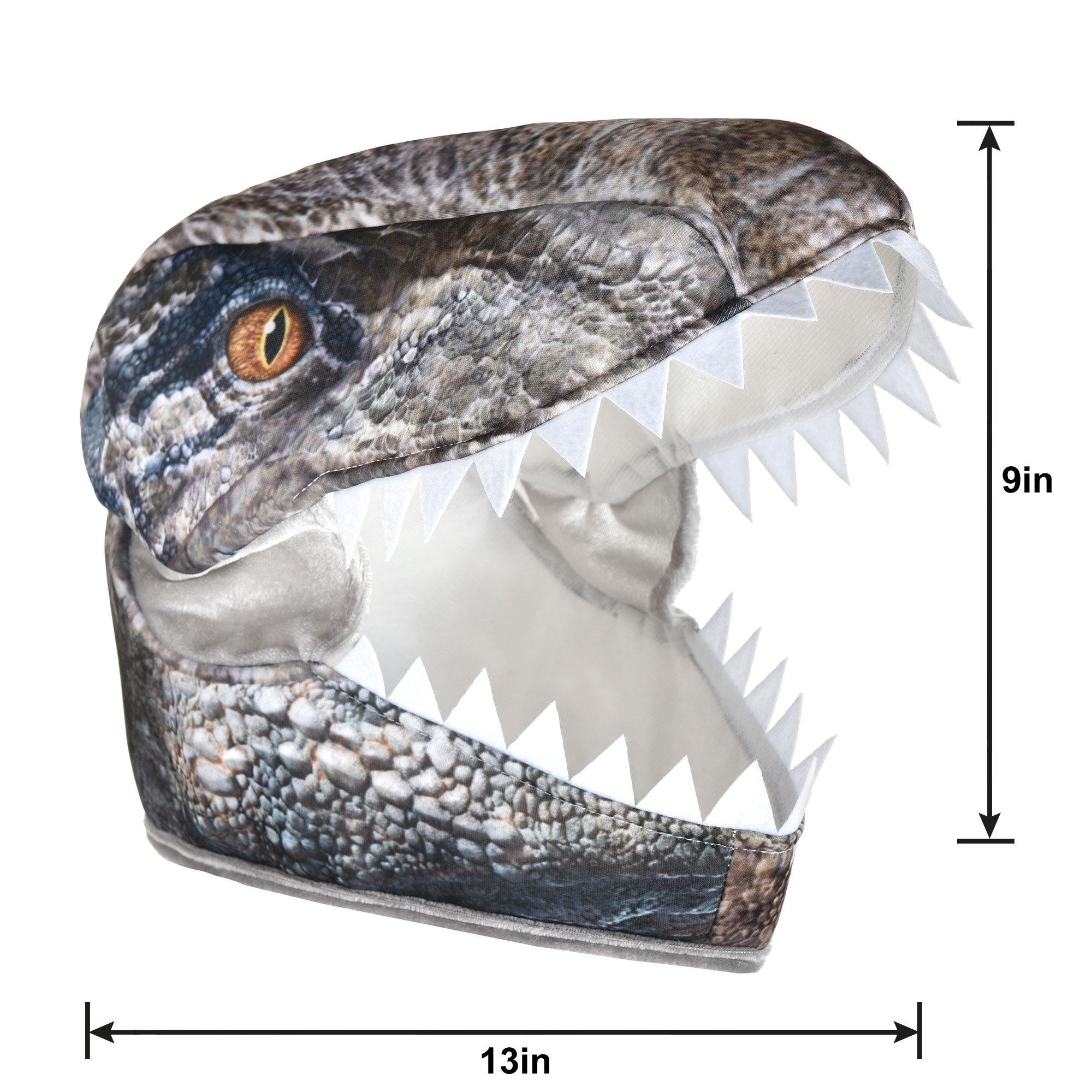 Blue the Velociraptor Dinosaur Foam & Felt Hat - Jurassic World - Image 3