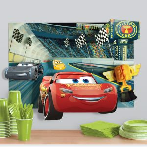 Cars 3 Wall Decorating Kit. 10pc