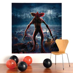 The Demogorgon Plastic Scene Setter. 65in x 65in - Stranger Things
