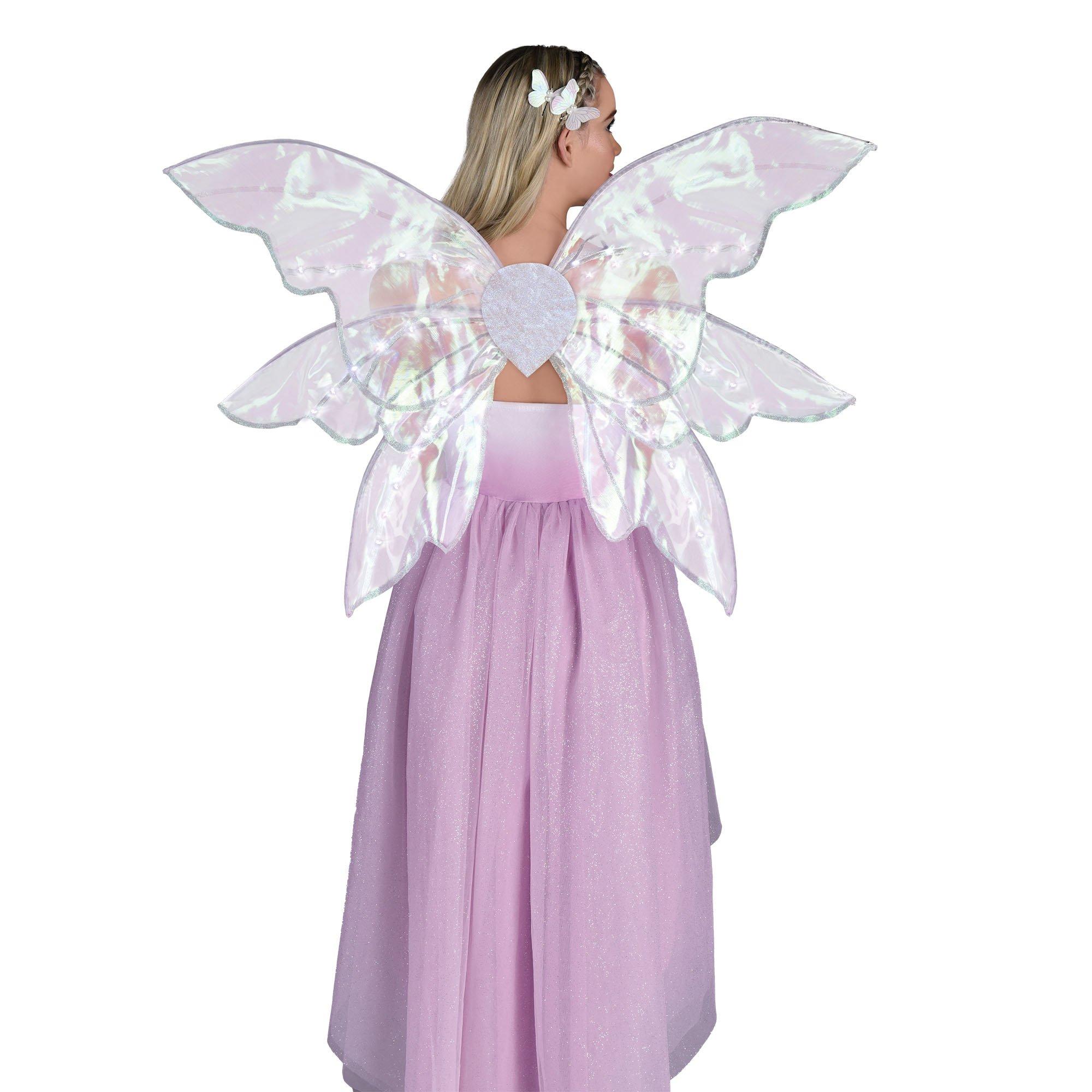 Adult Light-Up Iridescent Fairy Wings - Image 3