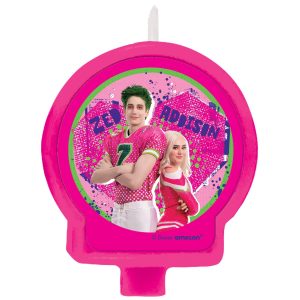 ZOMBIES 3 Birthday Candle. 2.4in x 2.5in