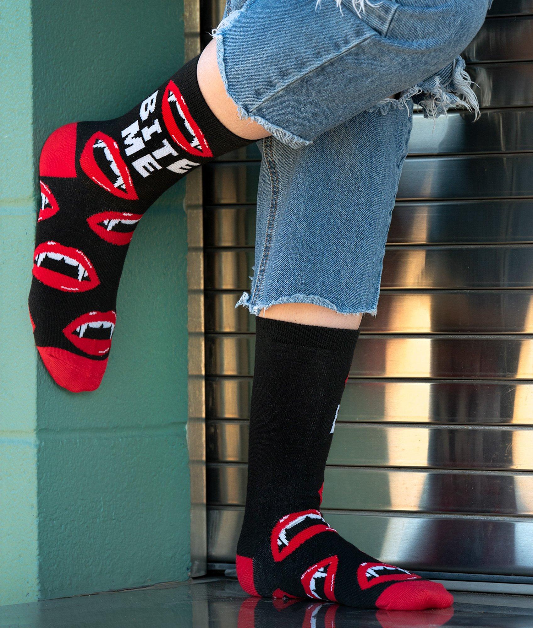 Bite Me Crew Socks - Image 4