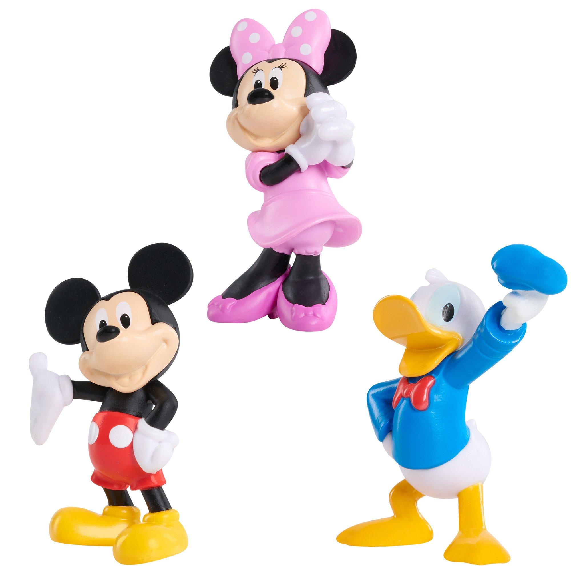 Mickey Mouse Collectible Figure Set. 3pc