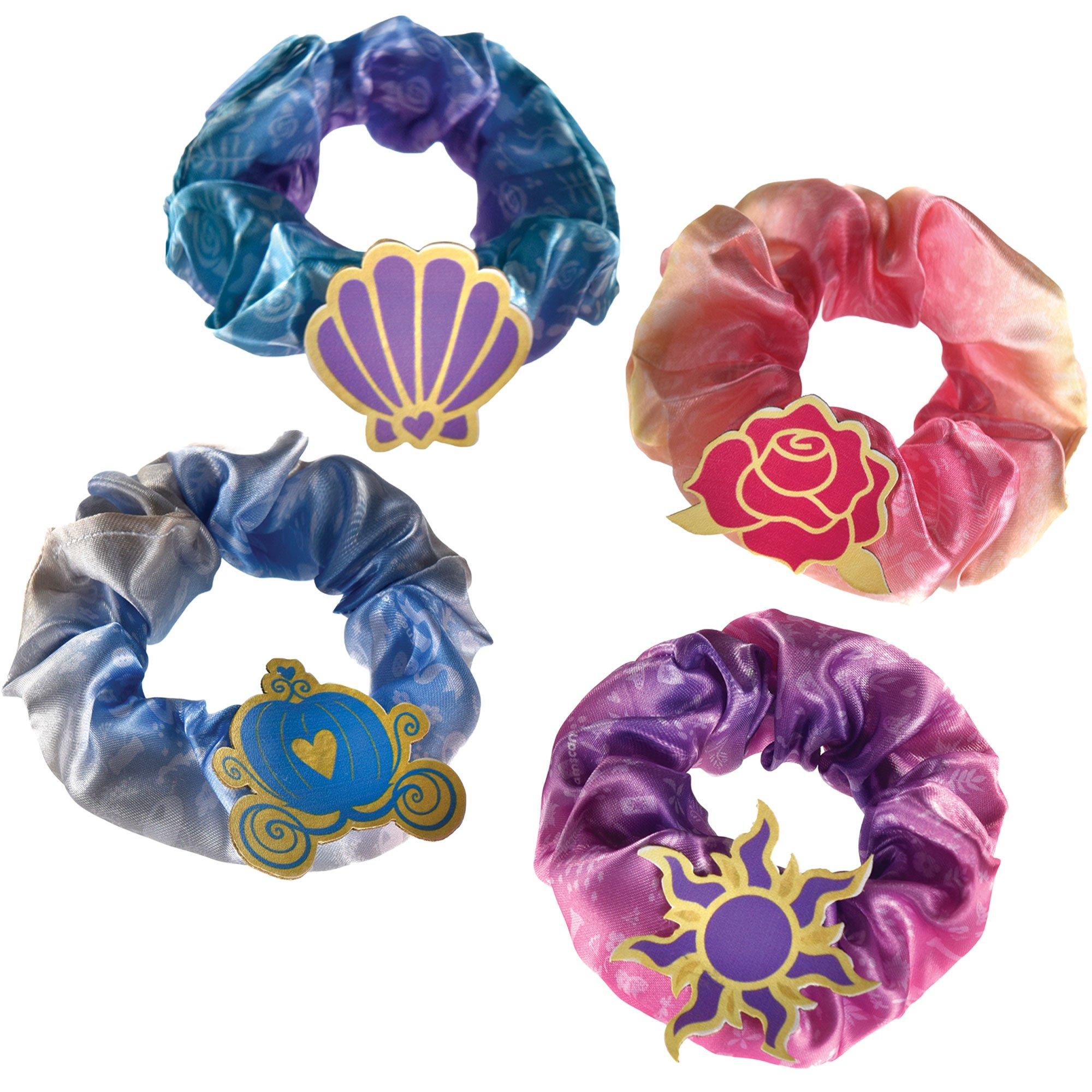 Disney Princess Hair Scrunchies. 4pc